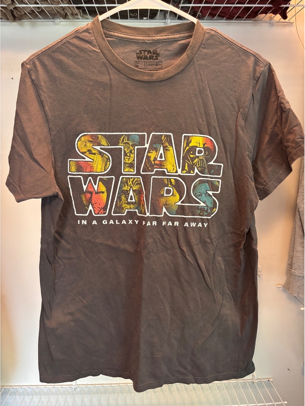 Star Wars Graphic T-Shirt Medium Cotton Made in Mexico